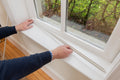 installation of liteglaze sealing strip around a window